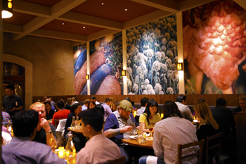 Wall Covering Designs provides economical noise reduction solution packages perfect for any restaurant.